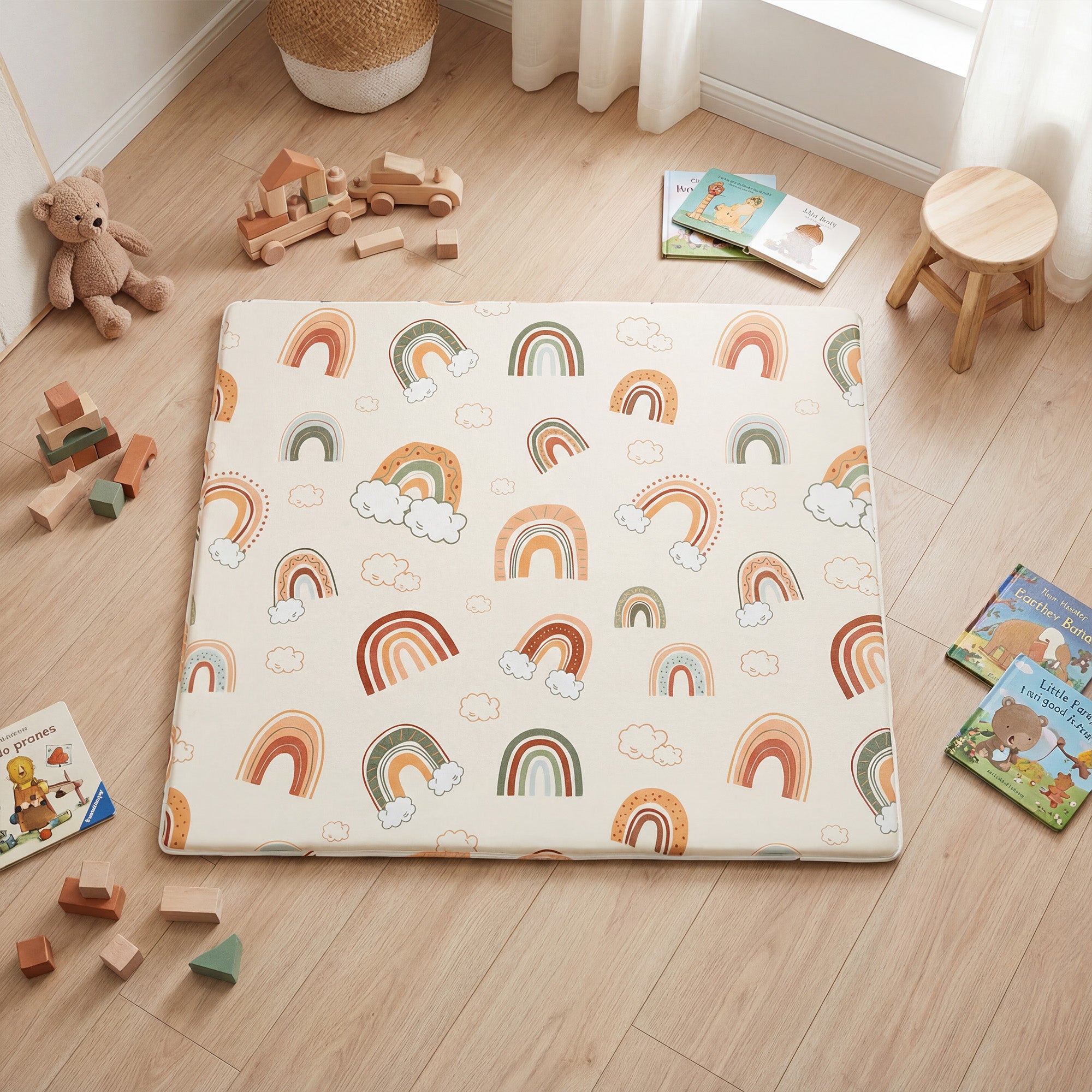 Adventure Dreams Play mat – Ultra Thick 1.5" Elasti-Foam for Play & Safety