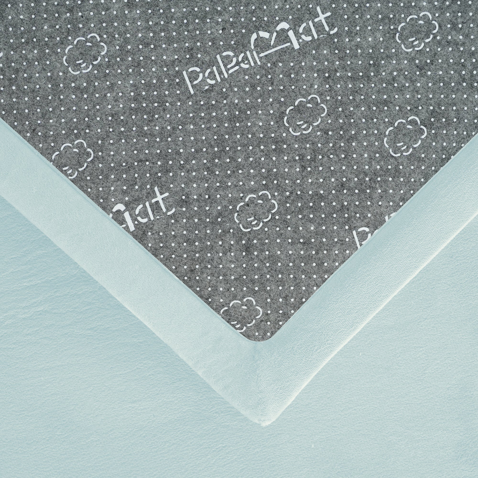 Plush Flannel Wide-edge Baby Play Mat 1.5" Thick – Non-Slip, Splash Resistant