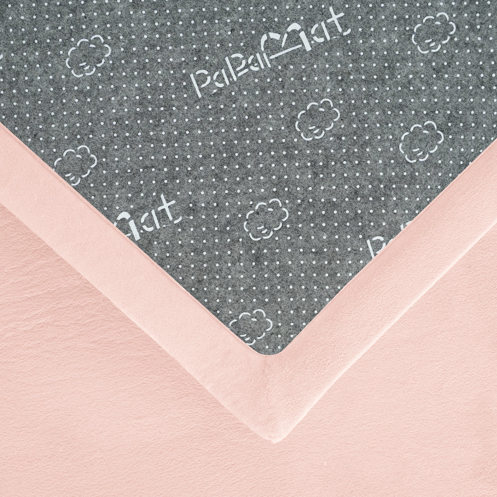 Plush Flannel Wide-edge Baby Play Mat 1.5" Thick – Non-Slip, Splash Resistant