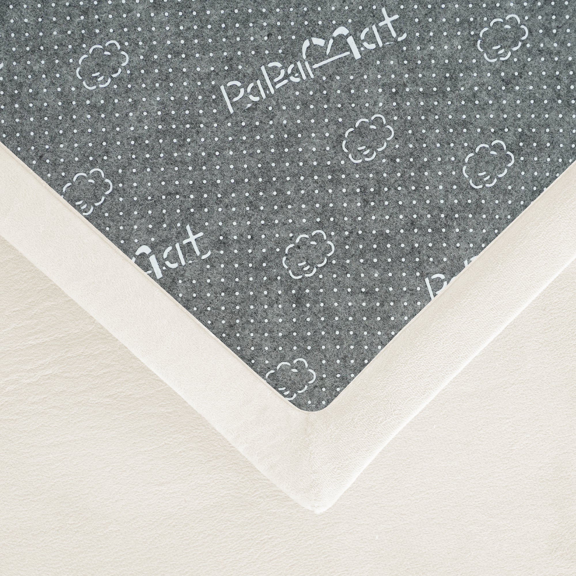 Plush Flannel Wide-edge Baby Play Mat 1.5" Thick – Non-Slip, Splash Resistant