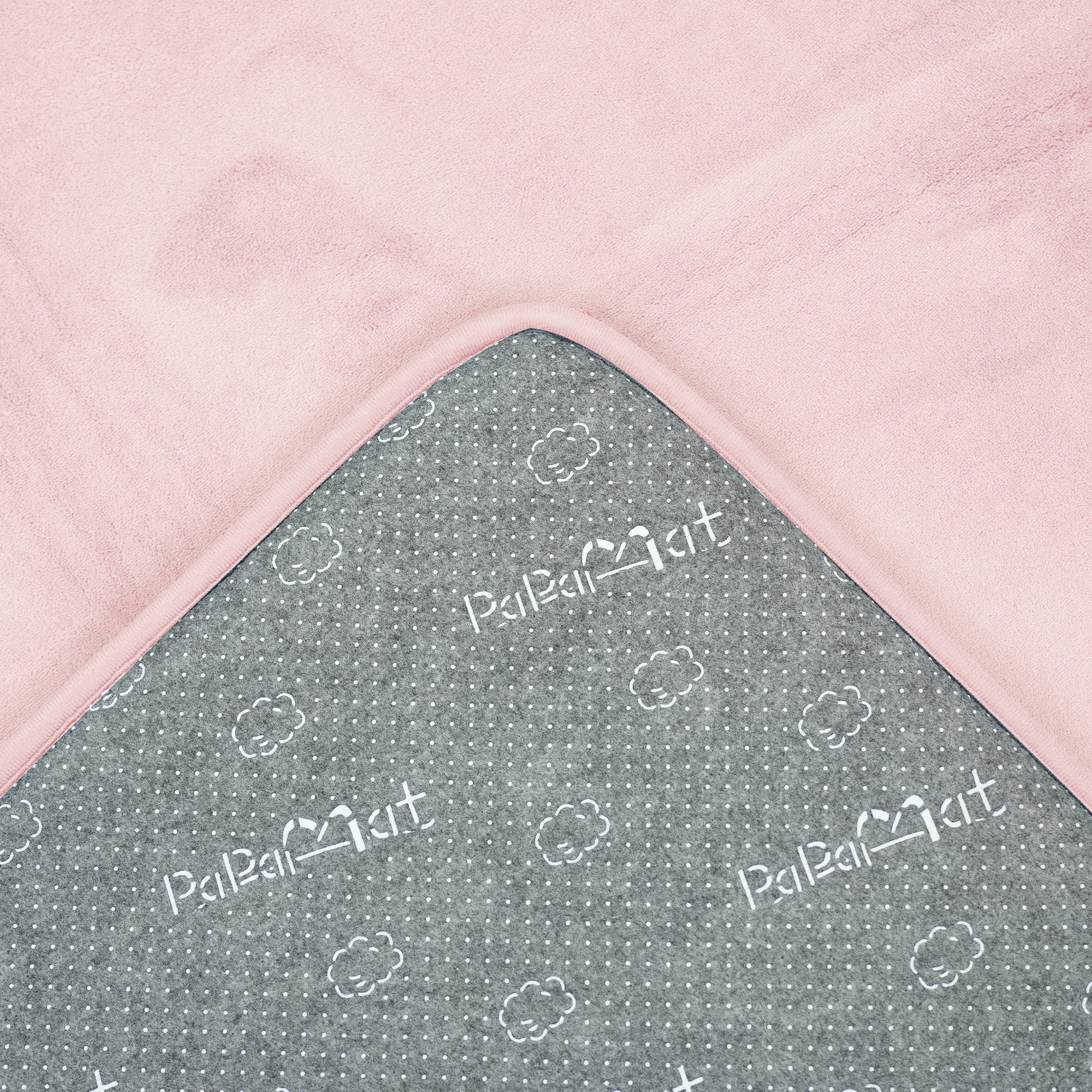 Plush Flannel Narrow-edge Baby Play Mat 1.5" Thick – Non-Slip, Splash Resistant