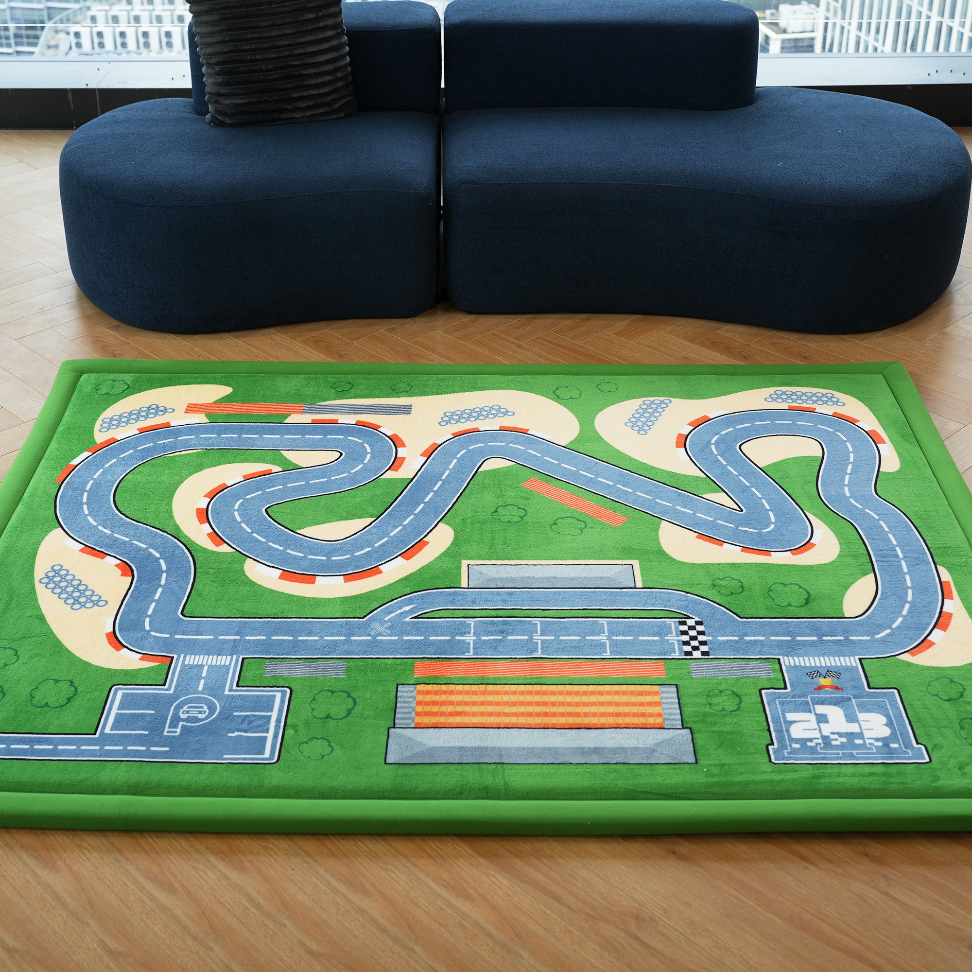 Activity Baby Play Mat 1.3" Thick –  Non-Slip, Splash Resistant