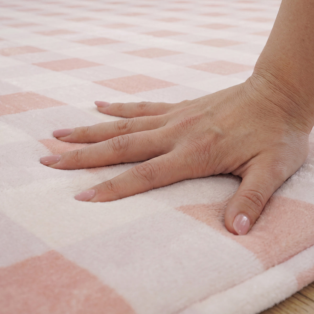 Checkered Flannel Baby Play Mat