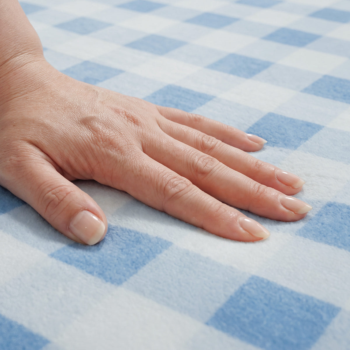 Checkered Flannel Baby Play Mat