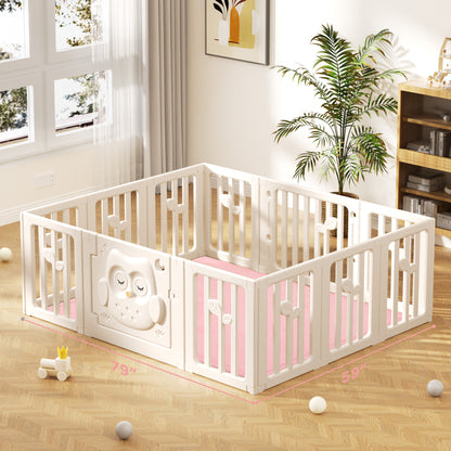 Memory Foam Baby Play Mat 1.3" Thick – Non-Slip, Splash Resistant