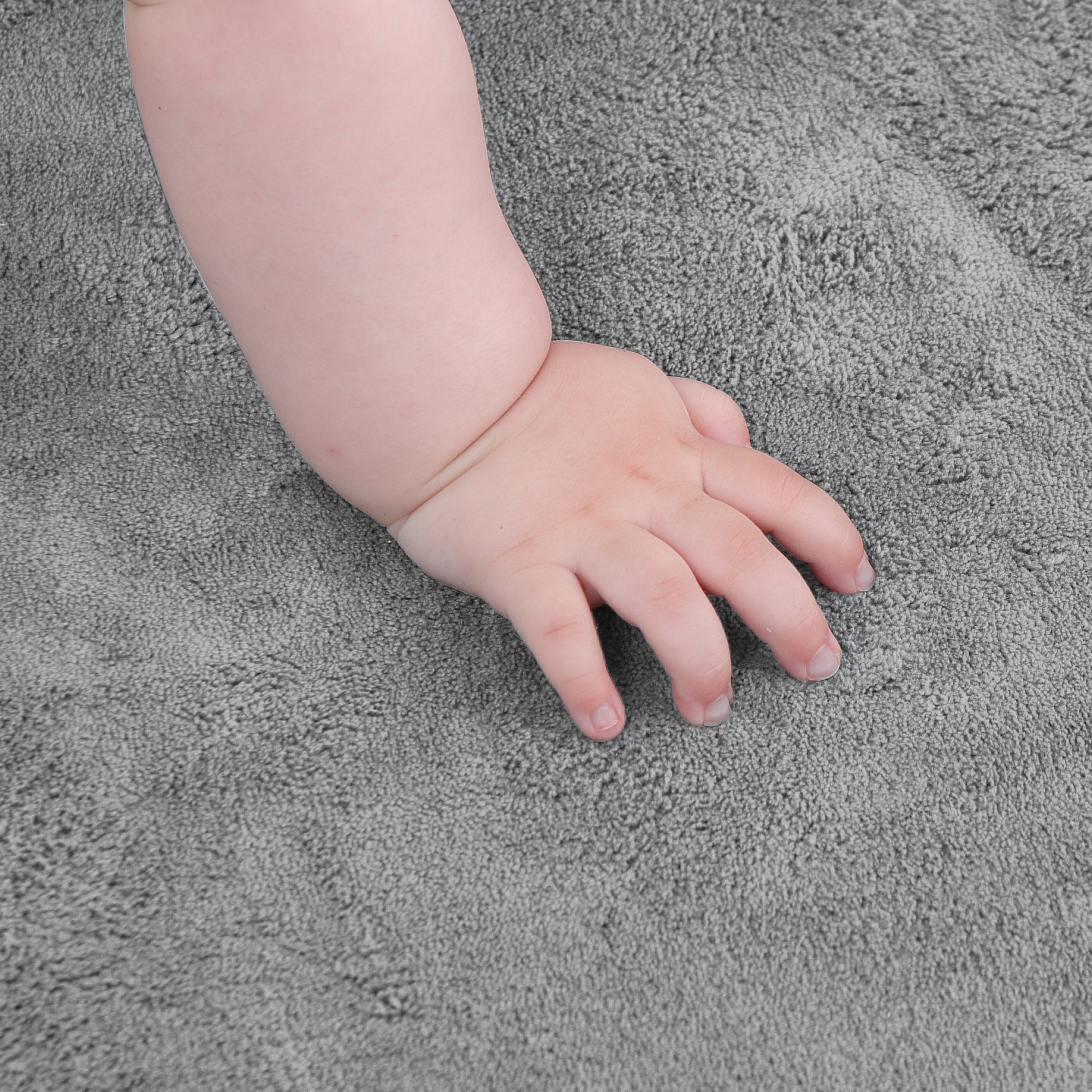 Plush Flannel Narrow-edge Baby Play Mat 1.5" Thick – Non-Slip, Splash Resistant