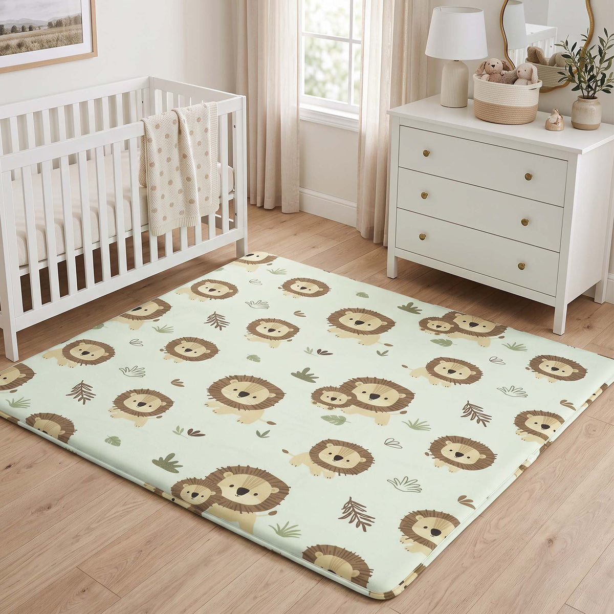 Adventure Dreams Play mat – Ultra Thick 1.5" Elasti-Foam for Play & Safety