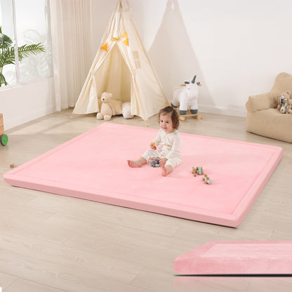 Memory Foam Baby Play Mat 1.3" Thick – Non-Slip, Splash Resistant