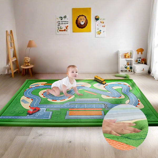 papamat Kids Play Rug 1.3" Thickened Knee Protection Playmat
