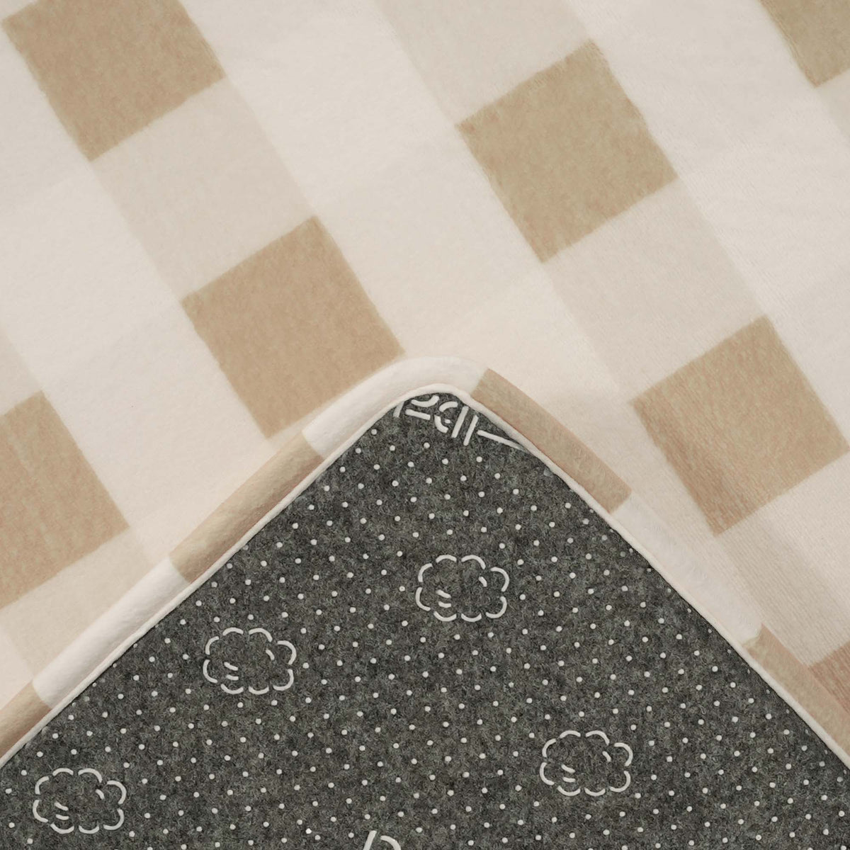 Checkered Flannel Baby Play Mat
