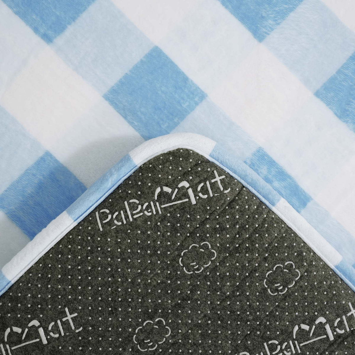 Checkered Flannel Baby Play Mat