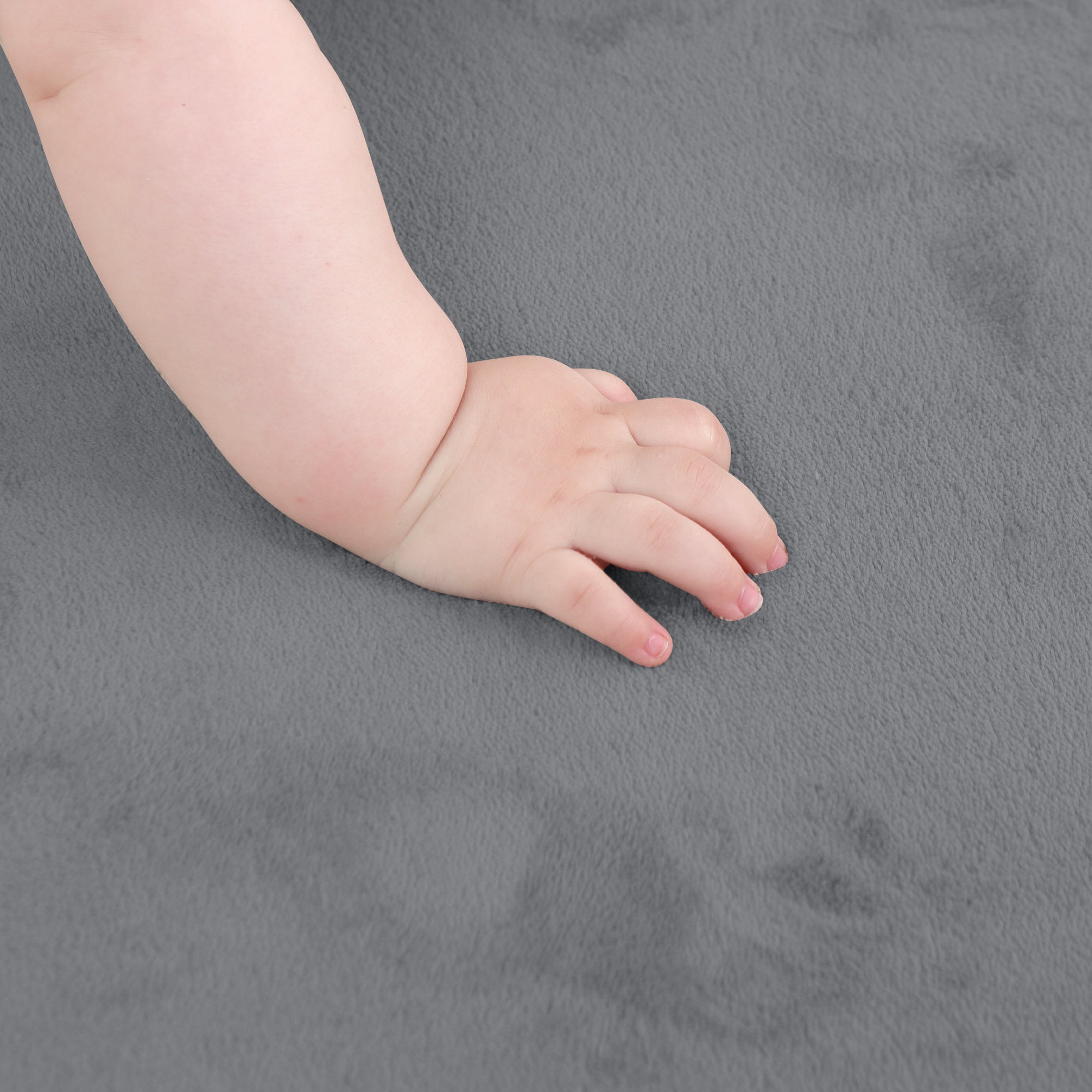 Plush Flannel Wide-edge Baby Play Mat 1.5" Thick – Non-Slip, Splash Resistant