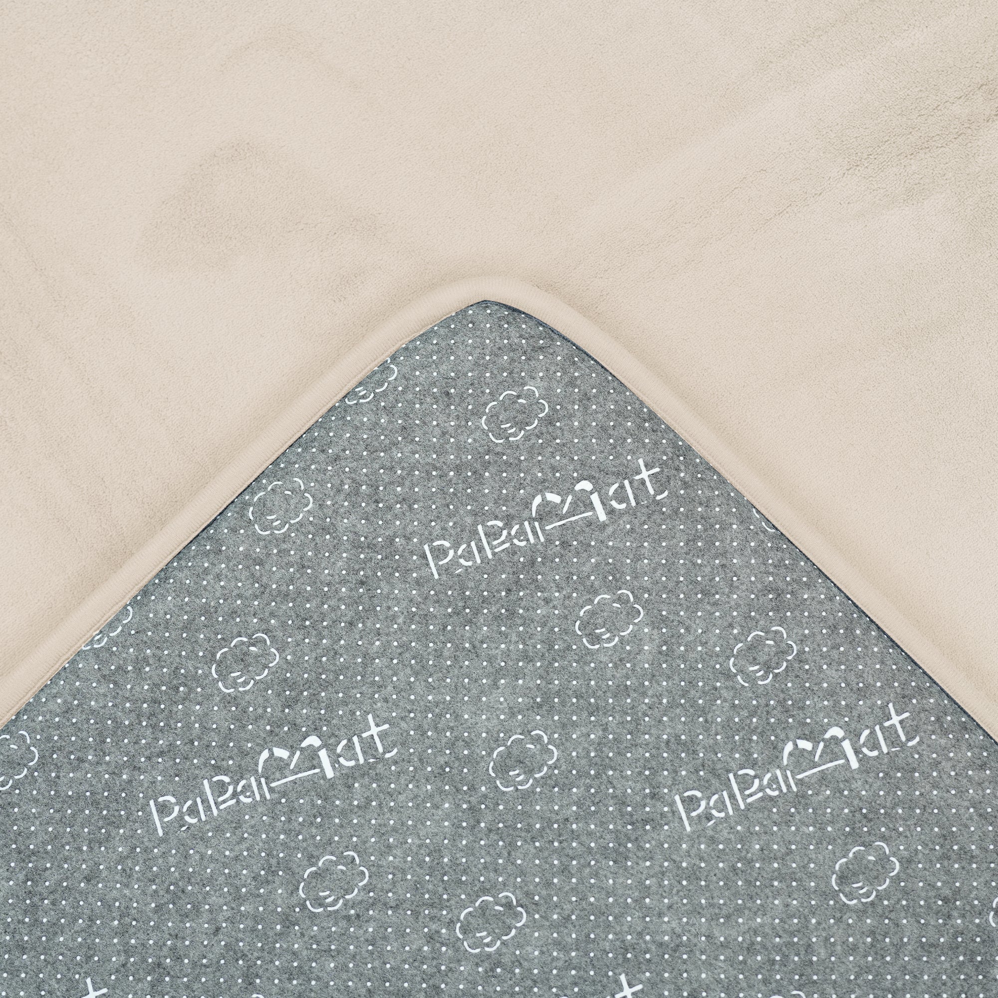 Plush Flannel Narrow-edge Baby Play Mat 1.5" Thick – Non-Slip, Splash Resistant