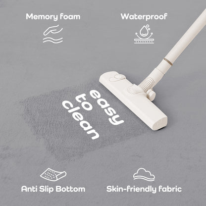 Memory Foam Baby Play Mat 1.3" Thick – Non-Slip, Splash Resistant