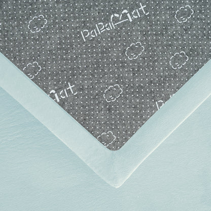 Plush Flannel Wide-edge Baby Play Mat 1.5" Thick – Non-Slip, Splash Resistant