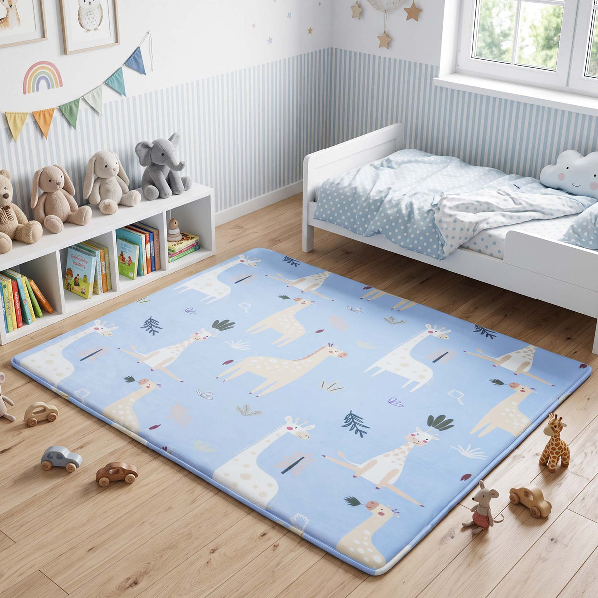 Adventure Dreams Play mat – Ultra Thick 1.5" Elasti-Foam for Play & Safety