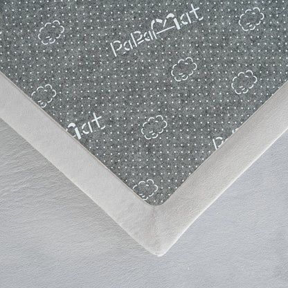 Plush Flannel Wide-edge Baby Play Mat 1.5" Thick – Non-Slip, Splash Resistant
