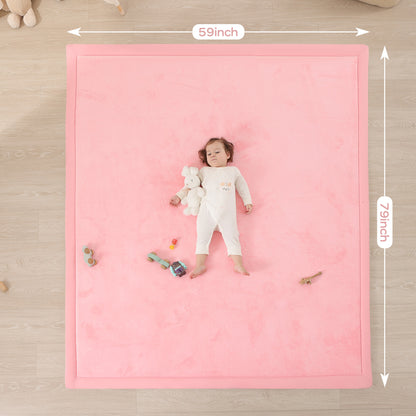 Memory Foam Baby Play Mat 1.3" Thick – Non-Slip, Splash Resistant