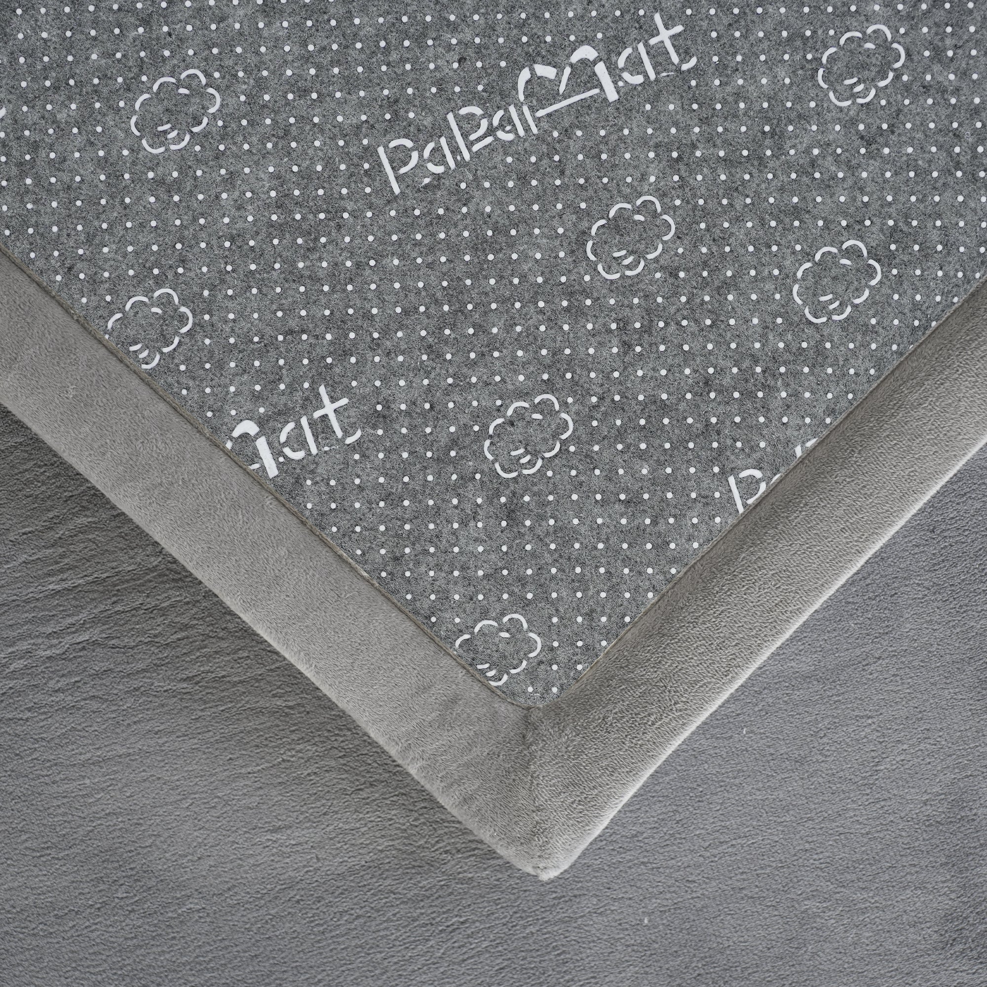 Plush Flannel Wide-edge Baby Play Mat 1.5" Thick – Non-Slip, Splash Resistant