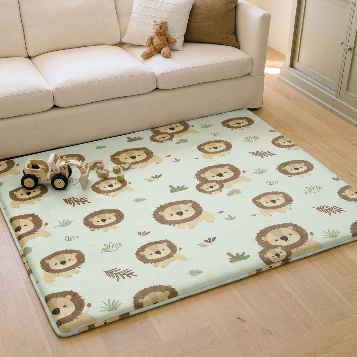 Adventure Dreams Play mat – Ultra Thick 1.5" Elasti-Foam for Play & Safety