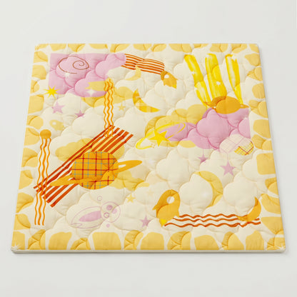 Quilted Comfort Baby Play Mat 1.5" Thick – Removable Cover, Non-Slip