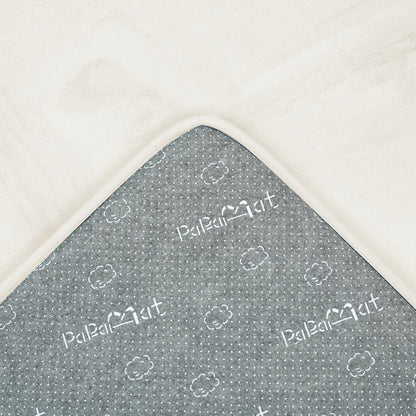 Plush Flannel Narrow-edge Baby Play Mat 1.5" Thick – Non-Slip, Splash Resistant