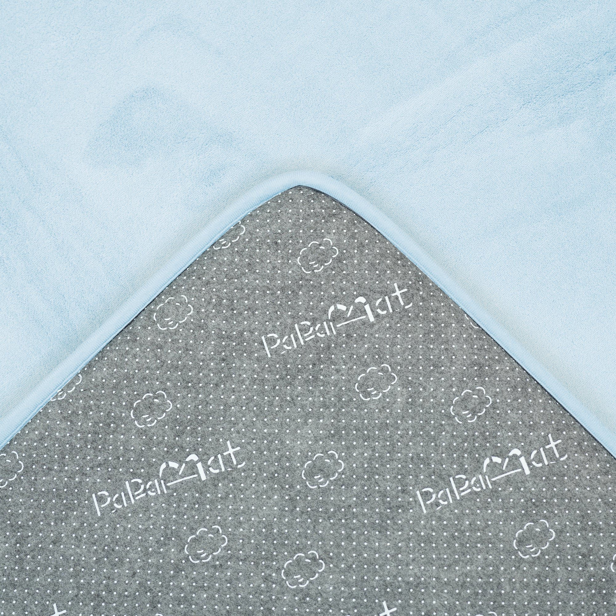 Plush Flannel Narrow-edge Baby Play Mat 1.5" Thick – Non-Slip, Splash Resistant