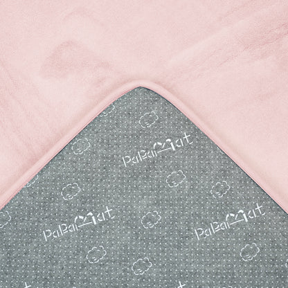 Plush Flannel Narrow-edge Baby Play Mat 1.5" Thick – Non-Slip, Splash Resistant