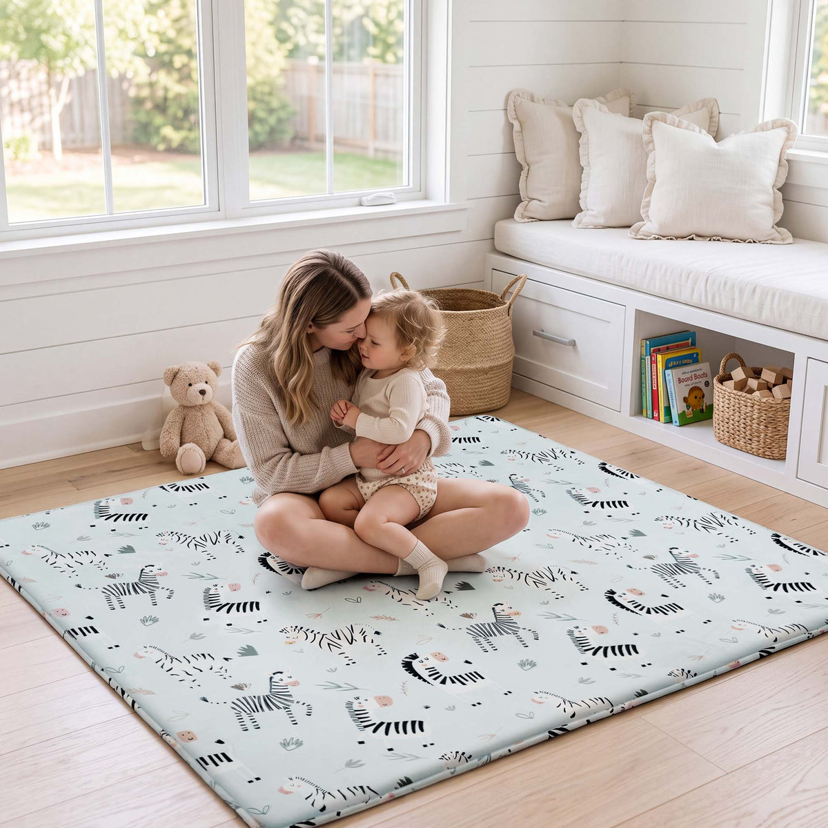 Adventure Dreams Play mat – Ultra Thick 1.5" Elasti-Foam for Play & Safety