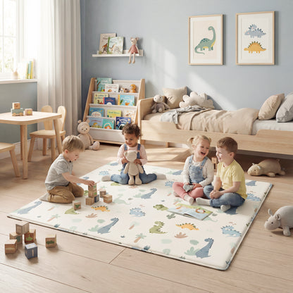 Adventure Dreams Play mat – Ultra Thick 1.5" Elasti-Foam for Play & Safety