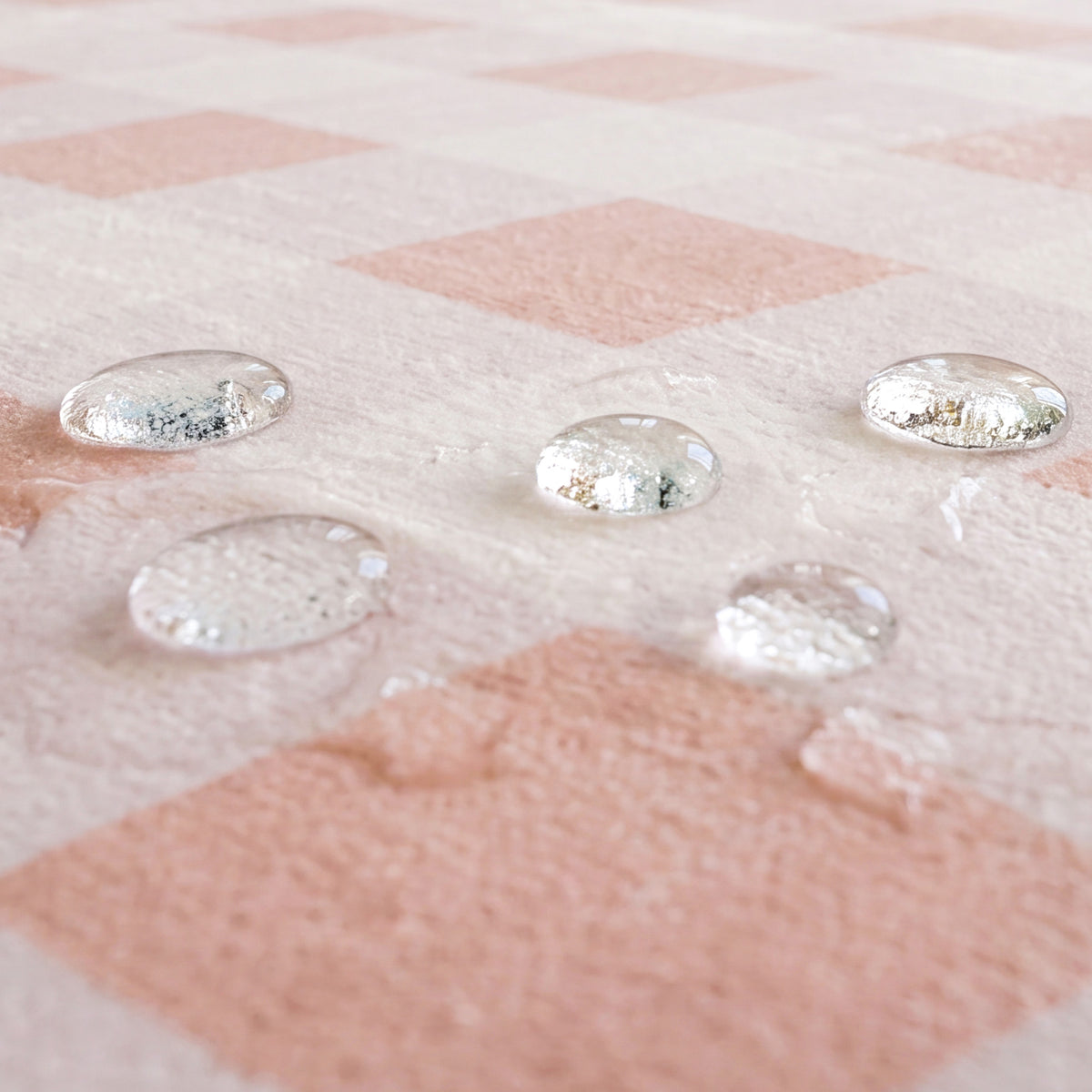 Checkered Flannel Baby Play Mat