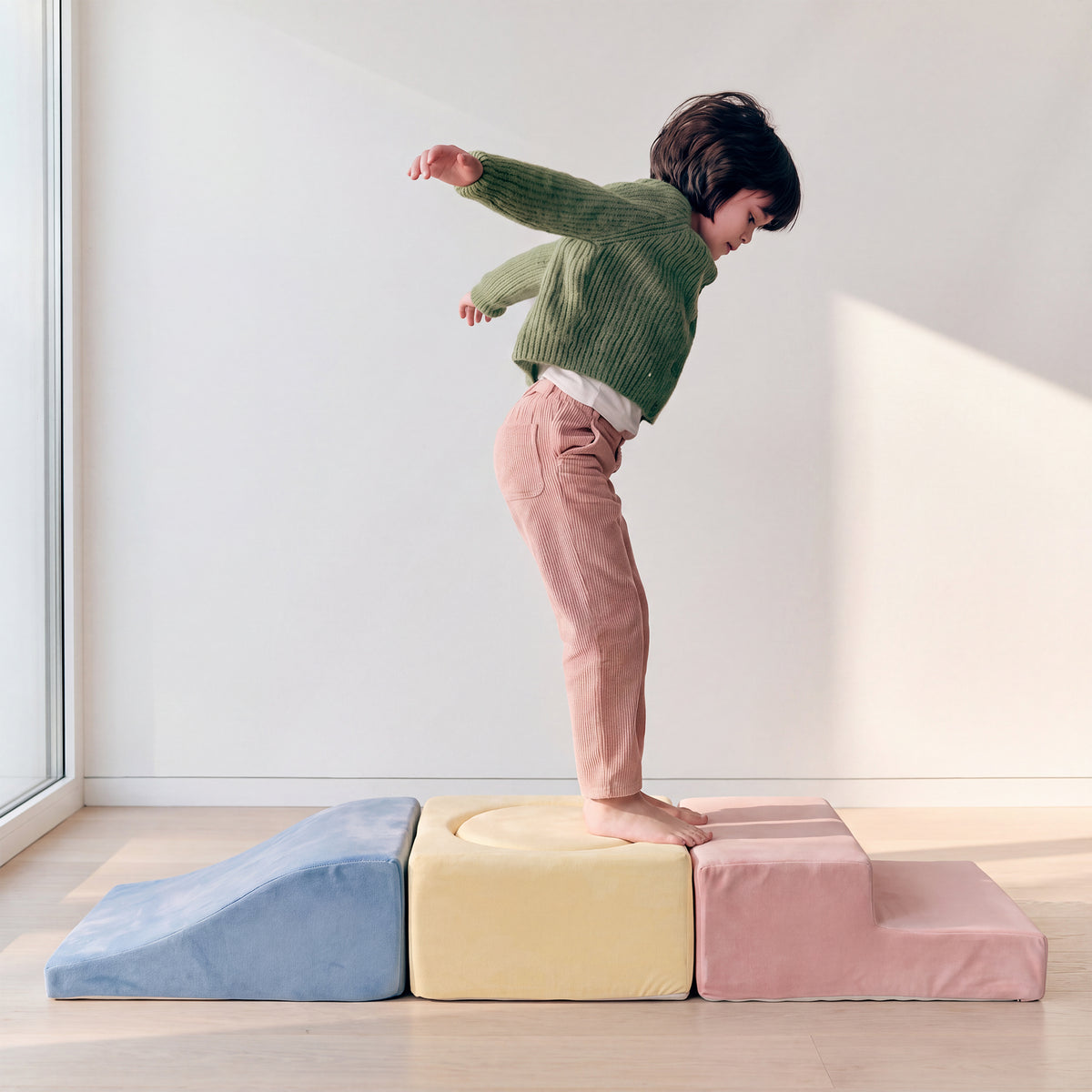 Soft Foam Climbing Blocks Set