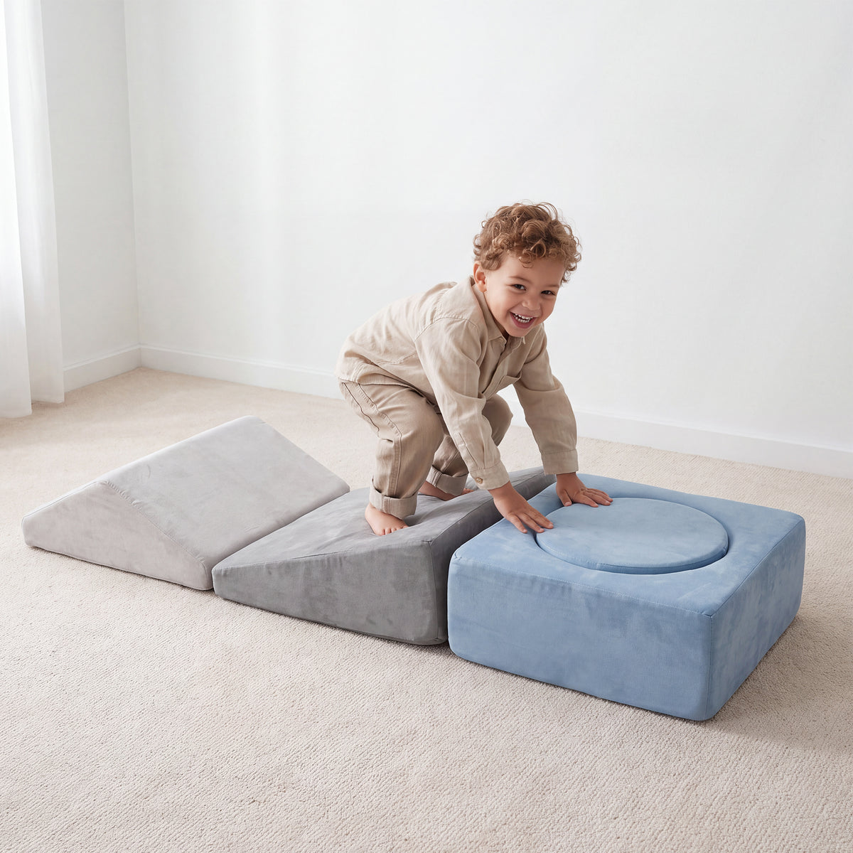 Soft Foam Climbing Blocks Set